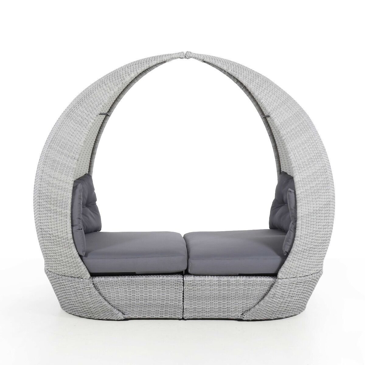 Z Ascot Rattan Daybed with Weatherproof Cushions - Image 2
