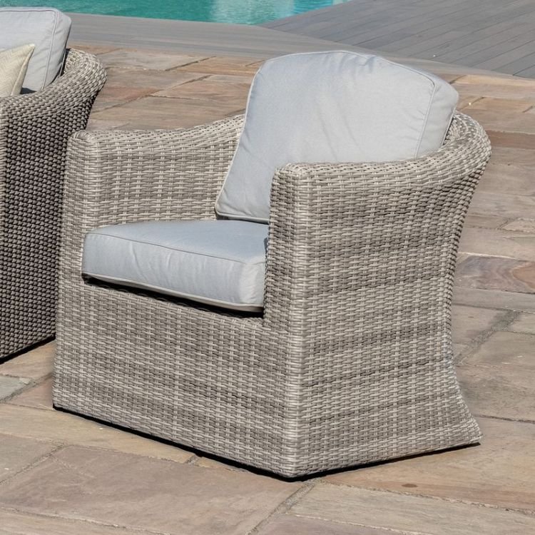 Oxford 6 Seater Large Rattan Corner Group with Chair - Image 6