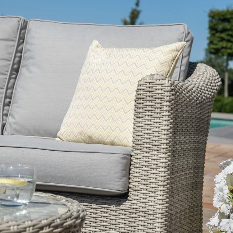 Oxford 6 Seater Large Rattan Corner Group with Chair - Image 3